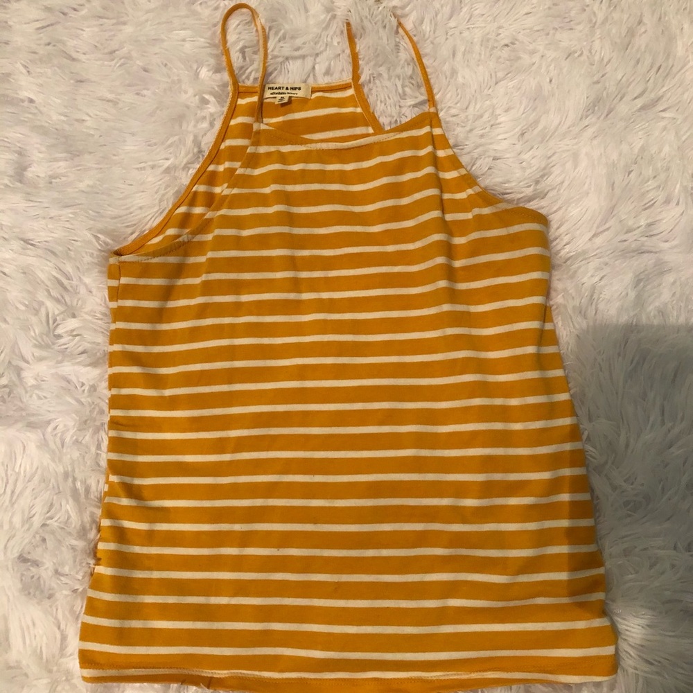 Yellow tank